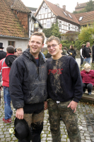 Rasieren auf dem Anger