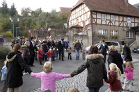 Rasieren auf dem Anger