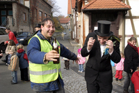 Rasieren auf dem Anger