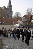 Rasieren auf dem Anger