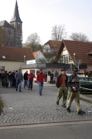 Rasieren auf dem Anger