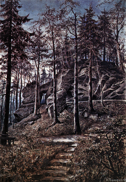 Partie an der Alten Burg