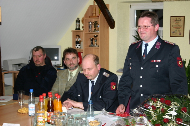 Hubert Steinwachs bedankt sich