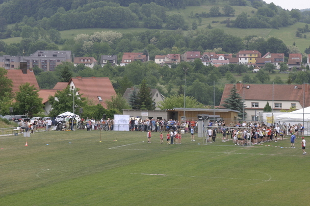 Start des mittleren Kanonenbahnlaufs
