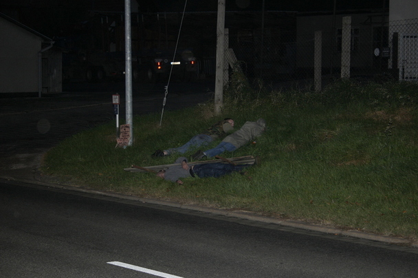 2006-10-21 - Samstag - Holen u. Aufstellen der Kirmestanne