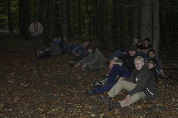 2006-10-21 - Samstag - Holen u. Aufstellen der Kirmestanne