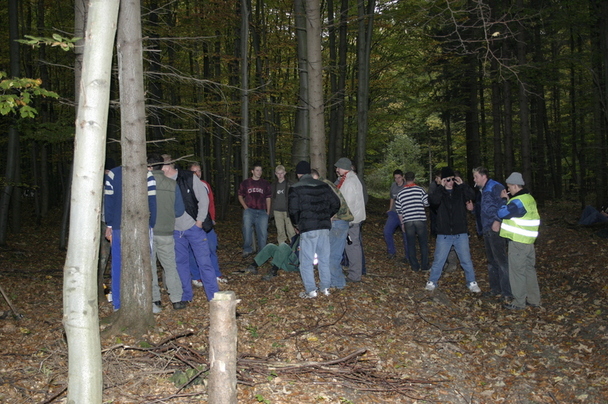 2006-10-21 - Samstag - Holen u. Aufstellen der Kirmestanne