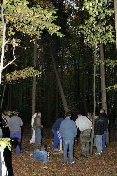 2006-10-21 - Samstag - Holen u. Aufstellen der Kirmestanne
