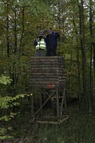 2006-10-21 - Samstag - Holen u. Aufstellen der Kirmestanne