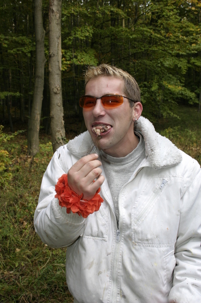 2006-10-21 - Samstag - Holen u. Aufstellen der Kirmestanne