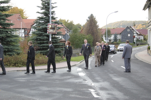 2006-10-21 - Samstag - 2_Einblasen und Abholen der Platzmeister