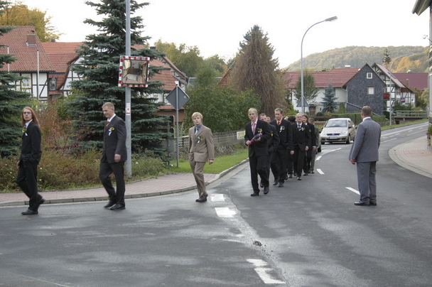 2006-10-21 - Samstag - 2_Einblasen und Abholen der Platzmeister