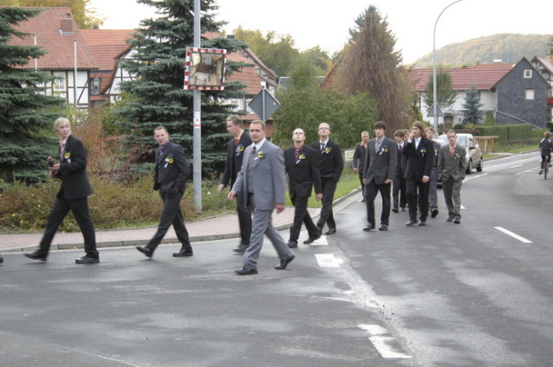 2006-10-21 - Samstag - 2_Einblasen und Abholen der Platzmeister