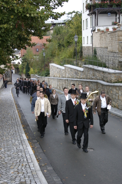 2006-10-21 - Samstag - 2_Einblasen und Abholen der Platzmeister