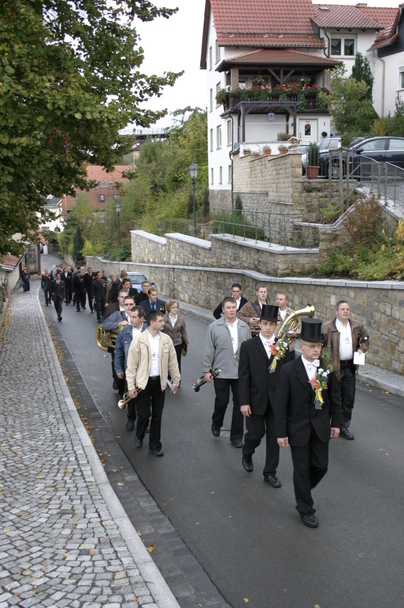 2006-10-21 - Samstag - 2_Einblasen und Abholen der Platzmeister
