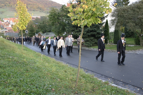 2006-10-21 - Samstag - 2_Einblasen und Abholen der Platzmeister
