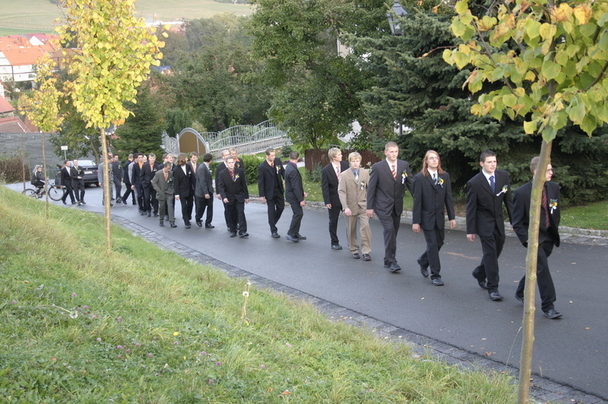 2006-10-21 - Samstag - 2_Einblasen und Abholen der Platzmeister