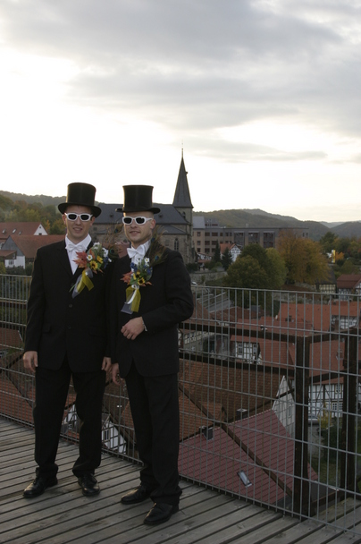 2006-10-21 - Samstag - 2_Einblasen und Abholen der Platzmeister