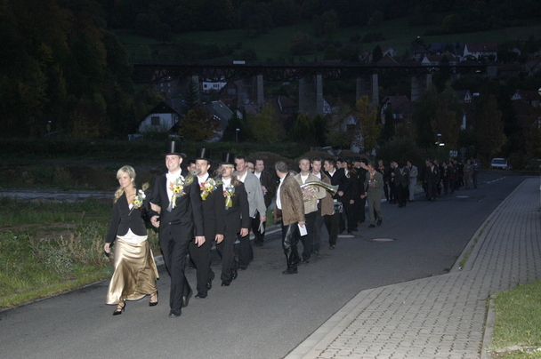 2006-10-21 - Samstag - 2_Einblasen und Abholen der Platzmeister