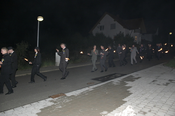 2006-10-21 - Samstag - 2_Einblasen und Abholen der Platzmeister