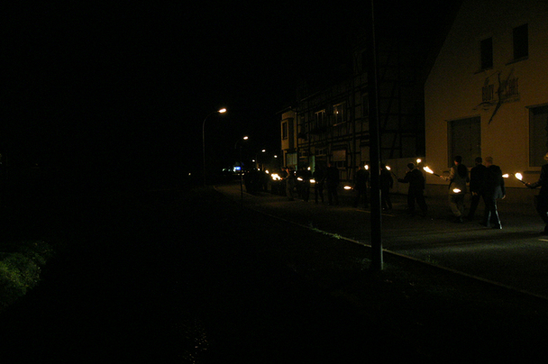 2006-10-21 - Samstag - 2_Einblasen und Abholen der Platzmeister