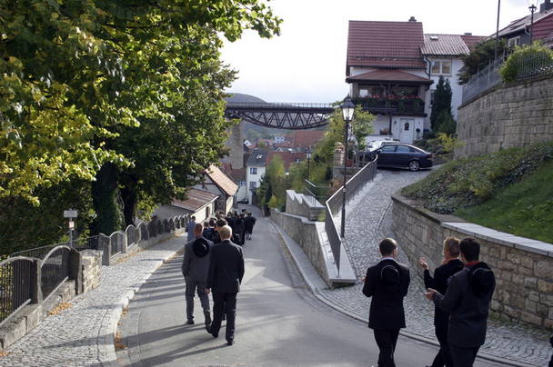 2006-10-22 - Sonntag - Aufspielen mit Pfarrer und Bürgermeister