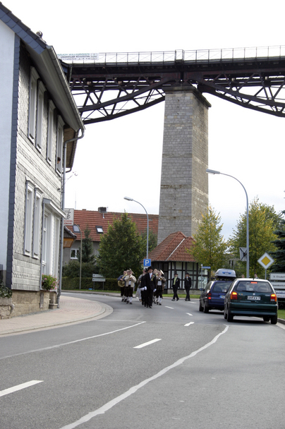 2006-10-22 - Sonntag - Aufspielen mit Pfarrer und Bürgermeister