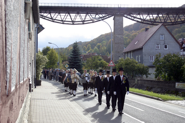 2006-10-22 - Sonntag - Aufspielen mit Pfarrer und Bürgermeister