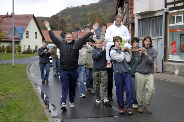 2006-10-23 - Montag - Rasieren auf dem Anger