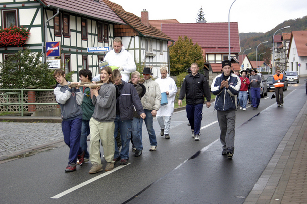 2006-10-23 - Montag - Rasieren auf dem Anger