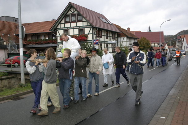 2006-10-23 - Montag - Rasieren auf dem Anger