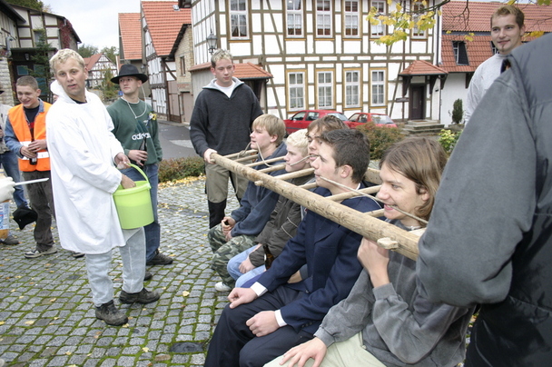 2006-10-23 - Montag - Rasieren auf dem Anger