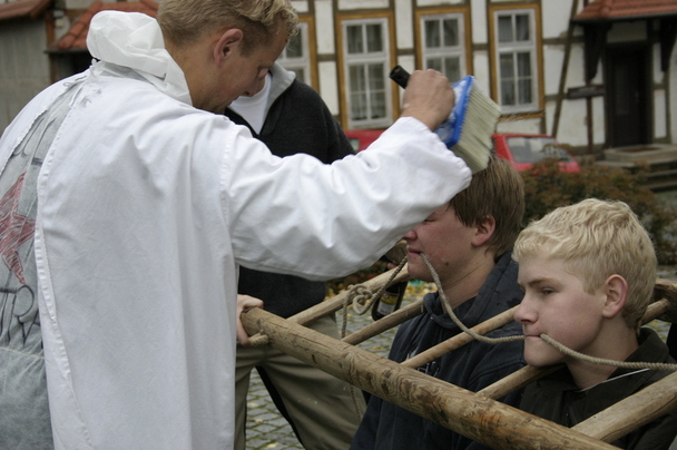 2006-10-23 - Montag - Rasieren auf dem Anger