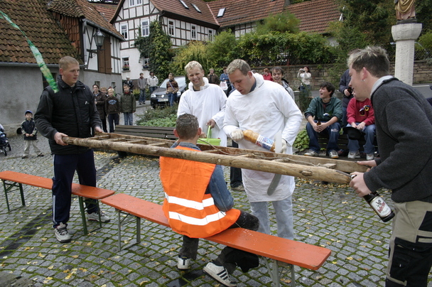2006-10-23 - Montag - Rasieren auf dem Anger