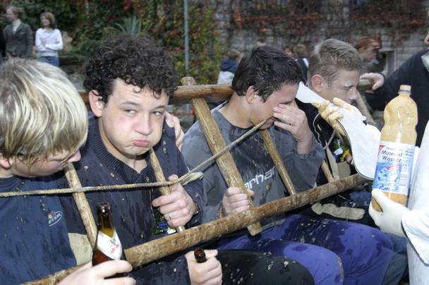 2006-10-23 - Montag - Rasieren auf dem Anger