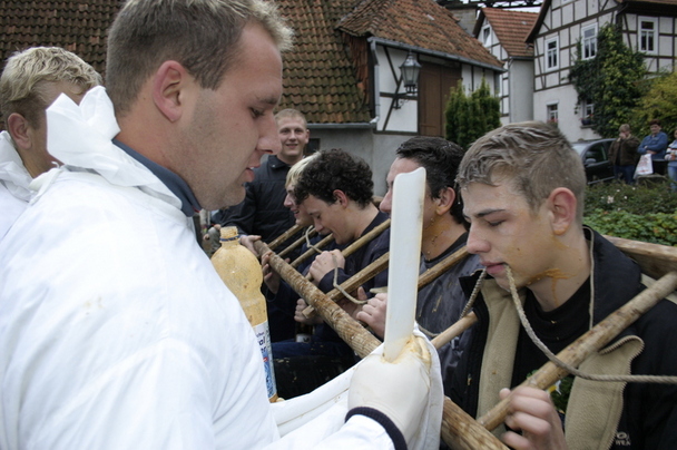 2006-10-23 - Montag - Rasieren auf dem Anger