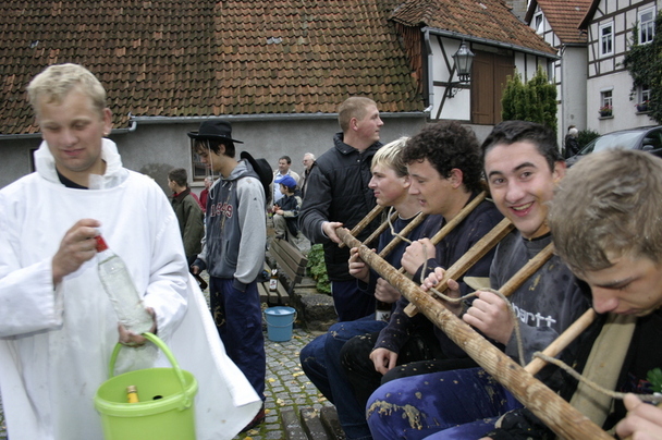 2006-10-23 - Montag - Rasieren auf dem Anger