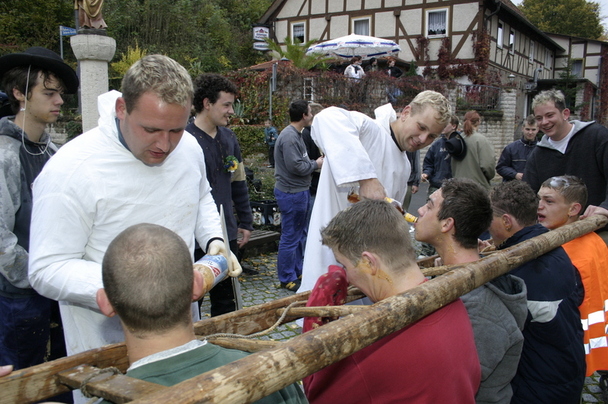 2006-10-23 - Montag - Rasieren auf dem Anger