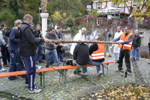 2006-10-23 - Montag - Rasieren auf dem Anger