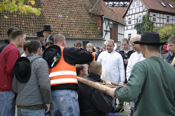 2006-10-23 - Montag - Rasieren auf dem Anger