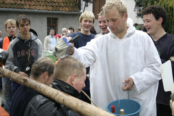 2006-10-23 - Montag - Rasieren auf dem Anger