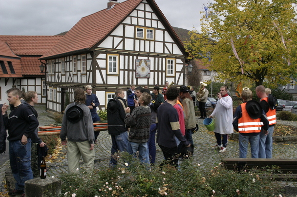 2006-10-23 - Montag - Rasieren auf dem Anger