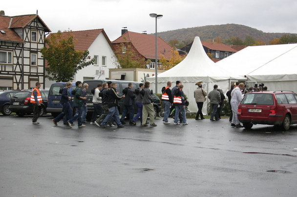2006-10-23 - Montag - Rasieren auf dem Anger