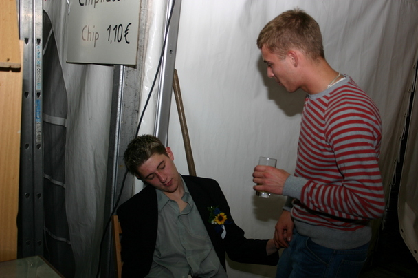 2006-10-23 - Montag - Festessen im Zelt
