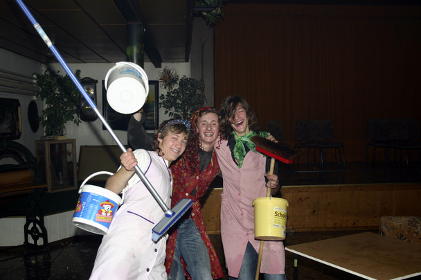 Antrinken der Kirmes