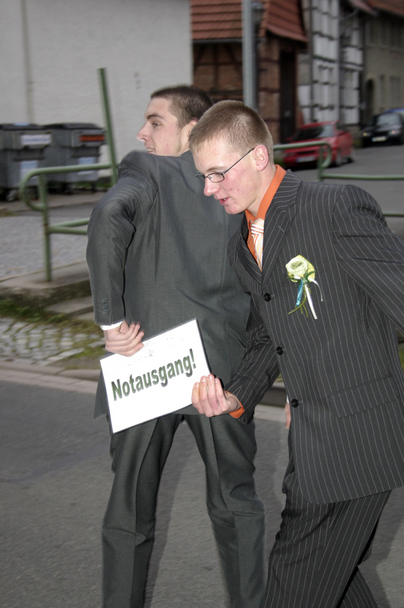 Einblasen der Kirmes