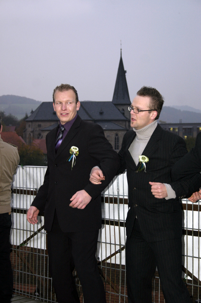 Einblasen der Kirmes