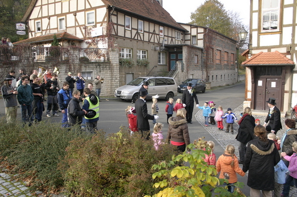 Rasieren auf dem Anger