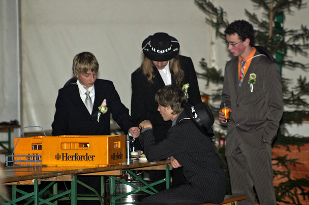 Festessen der Kirmesburschen