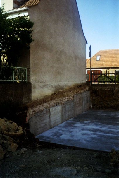 Unterfangung aus Beton